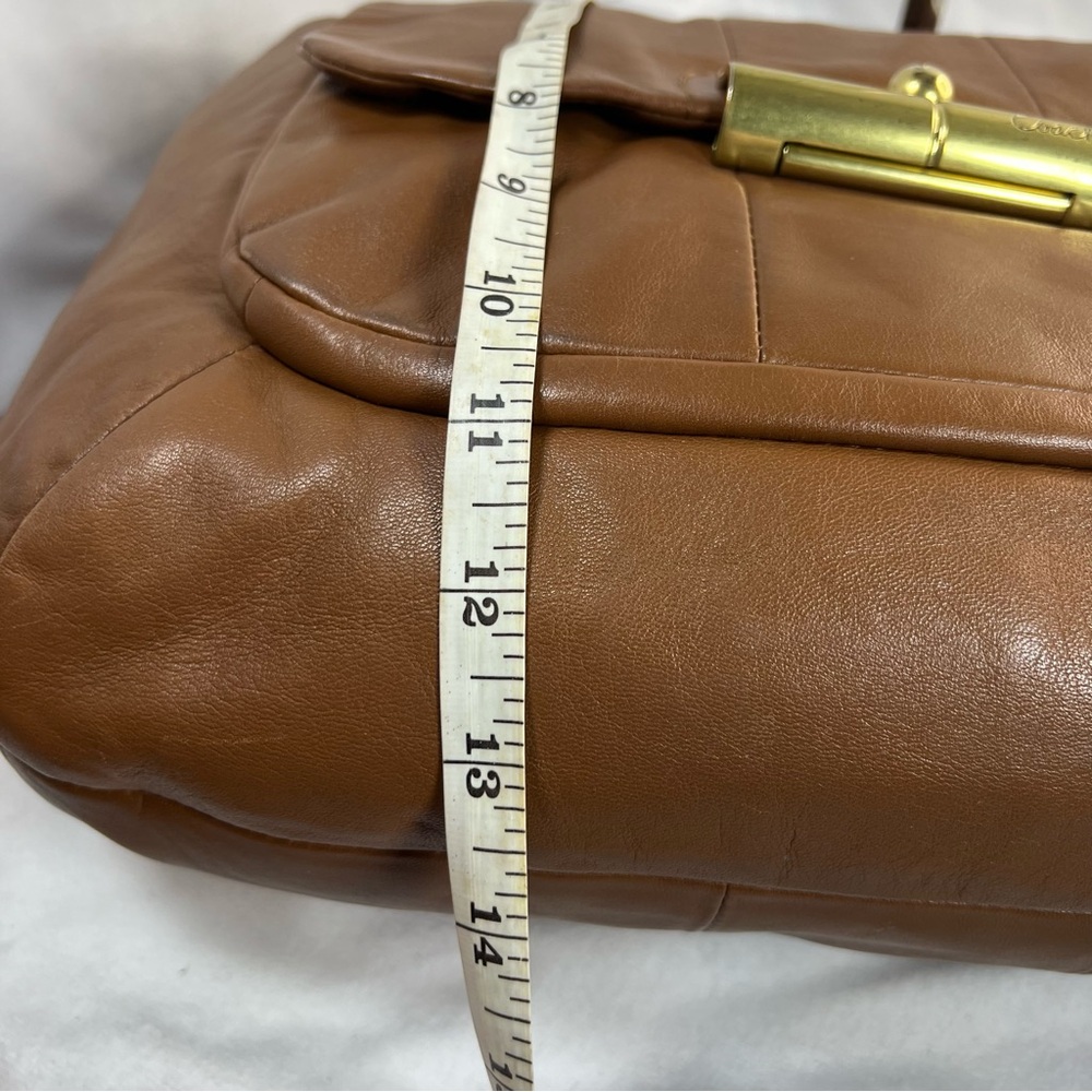 COACH Brown Leather Kristin Hobo Bag - Picture 13 of 14